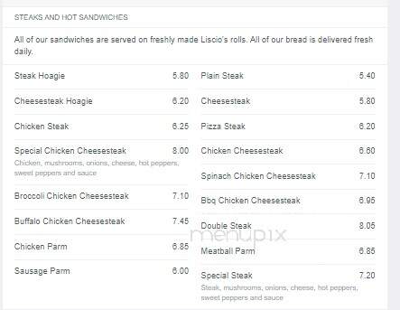 Cenzo's Pizzeria - Havertown, PA menu_pic