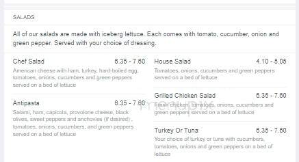 Cenzo's Pizzeria - Havertown, PA menu_pic