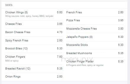Cenzo's Pizzeria - Havertown, PA menu_pic