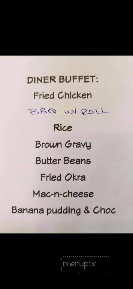 Black's Camp & Restaurant - Cross, SC menu_pic