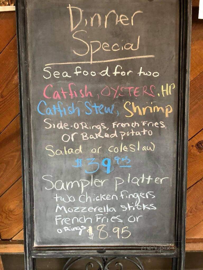 Black's Camp & Restaurant - Cross, SC menu_pic