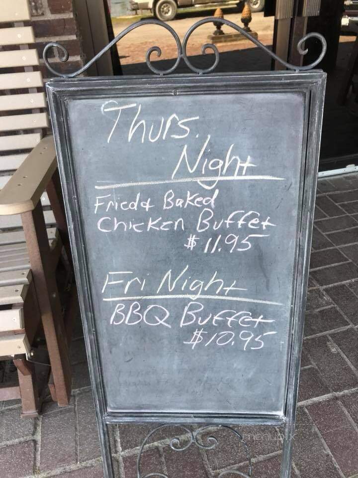 Black's Camp & Restaurant - Cross, SC menu_pic