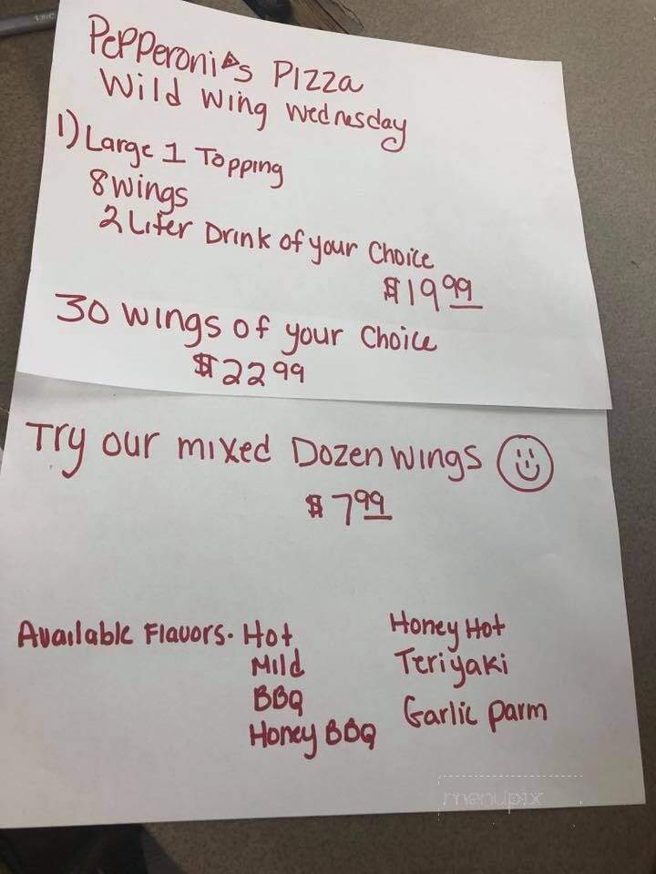 Pepperoni's Pizza - Monroe, NC menu_pic