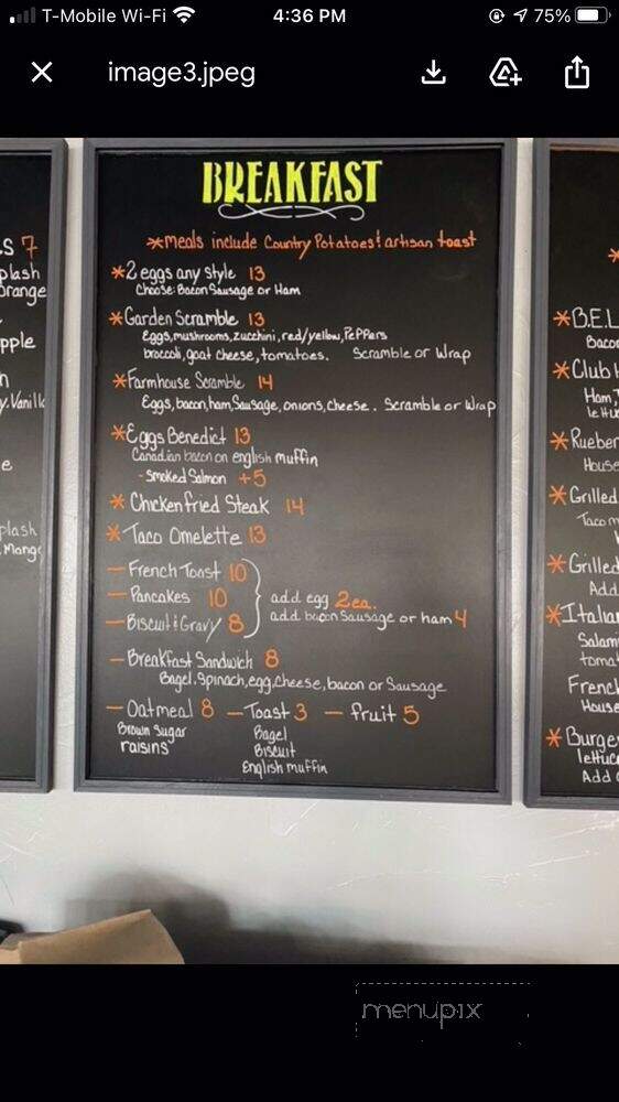 Nanna's Place - Gresham, OR menu_pic