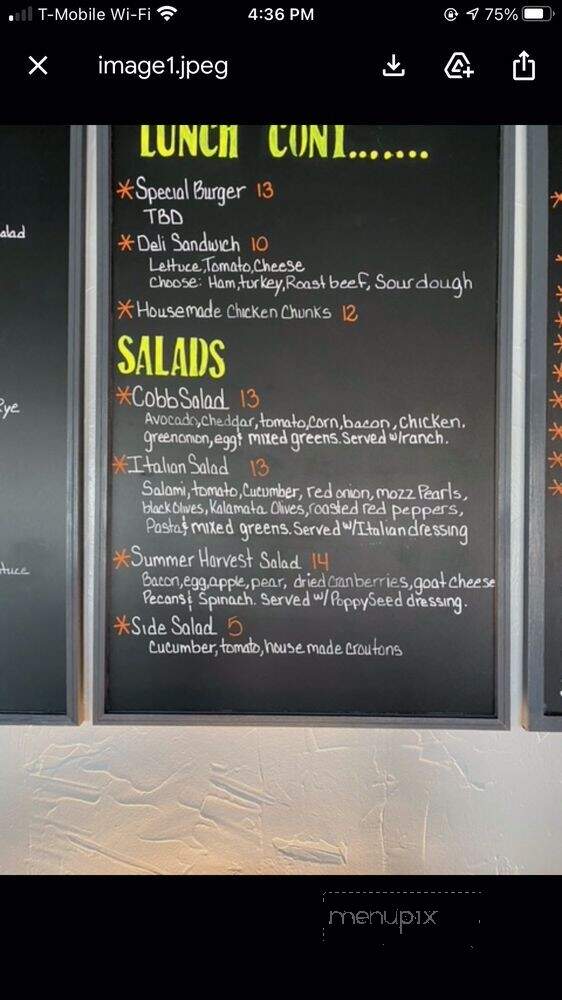 Nanna's Place - Gresham, OR menu_pic