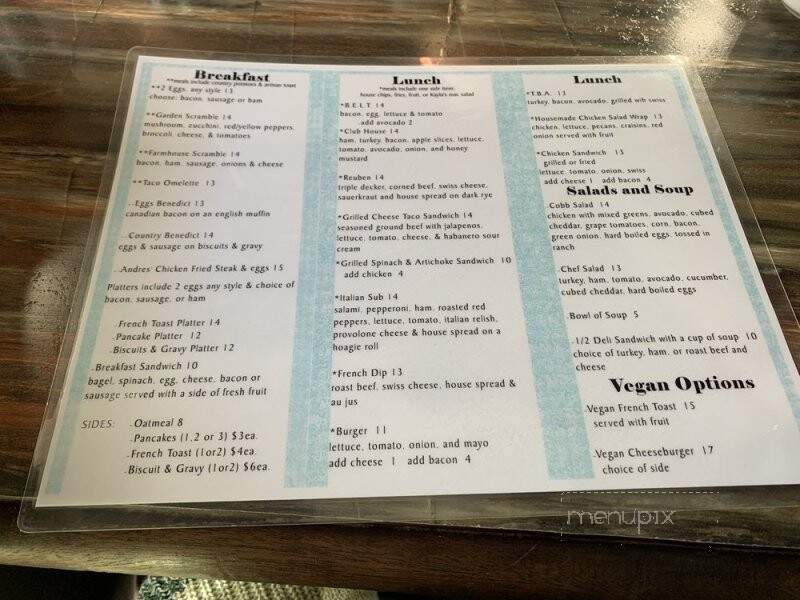 Nanna's Place - Gresham, OR menu_pic