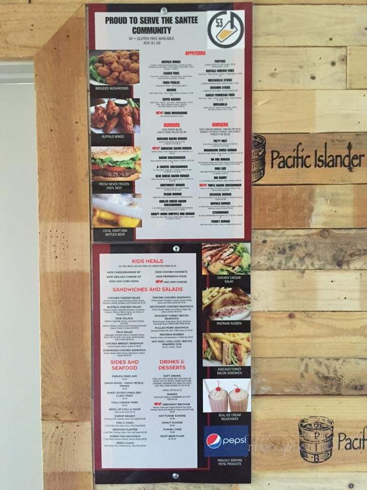 Pacific Islander Beer Company - Santee, CA menu_pic