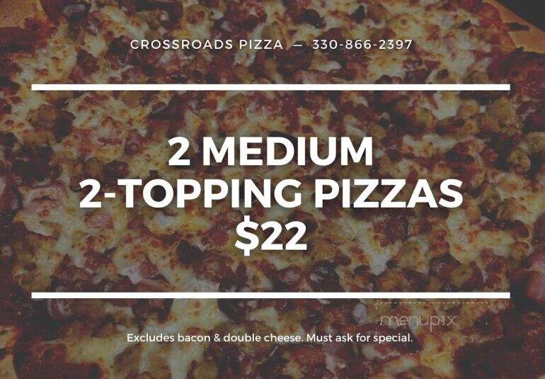 Crossroads Pizza - Magnolia, OH