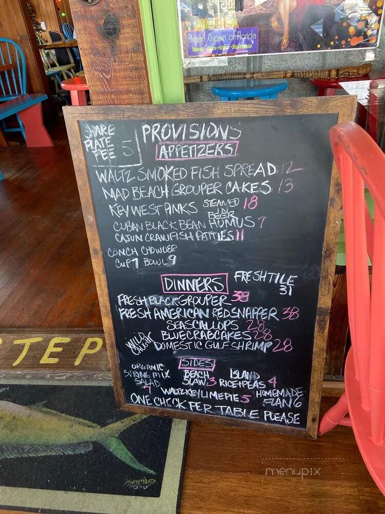 Walt'z Fish Shak - Madeira Beach, FL menu_pic