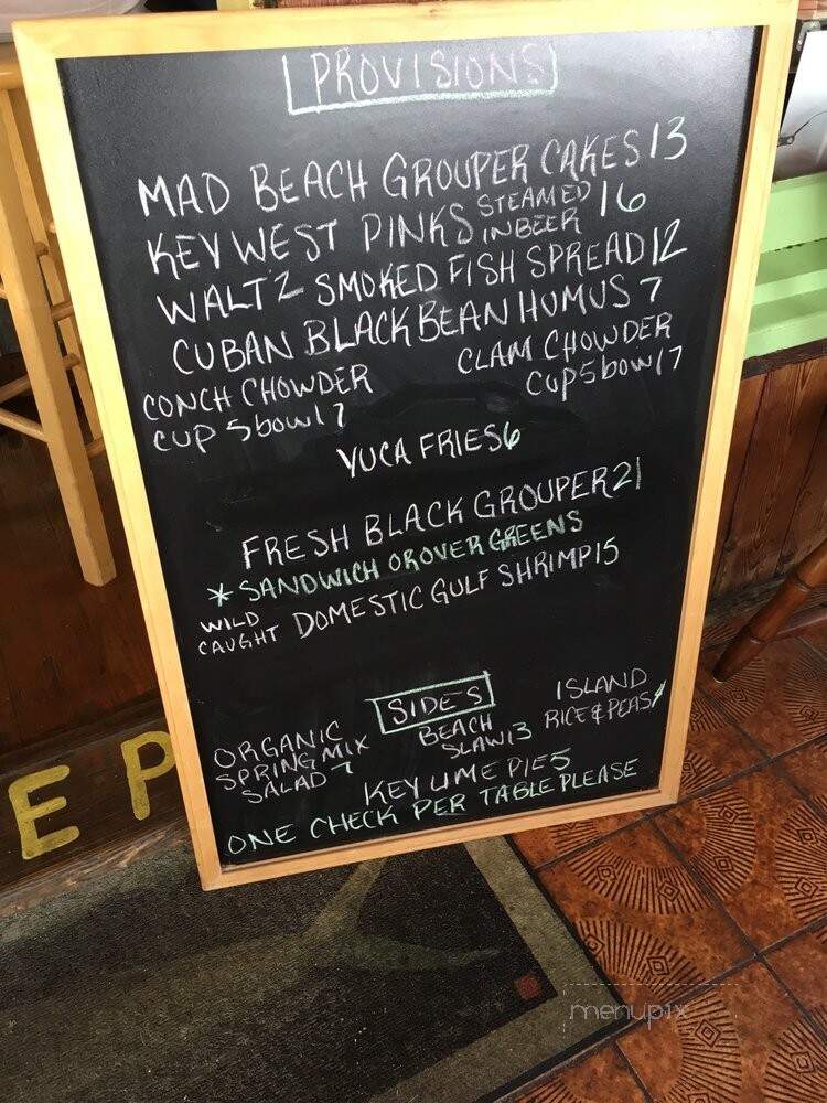 Walt'z Fish Shak - Madeira Beach, FL menu_pic