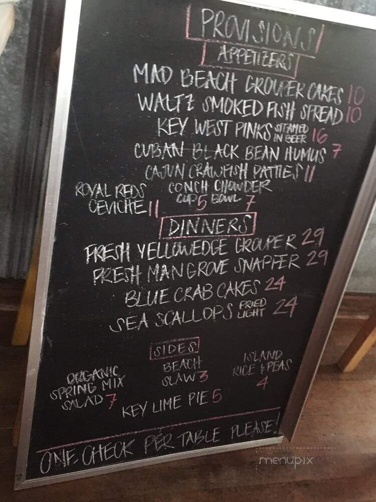 Walt'z Fish Shak - Madeira Beach, FL menu_pic