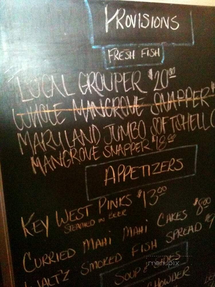 Walt'z Fish Shak - Madeira Beach, FL menu_pic