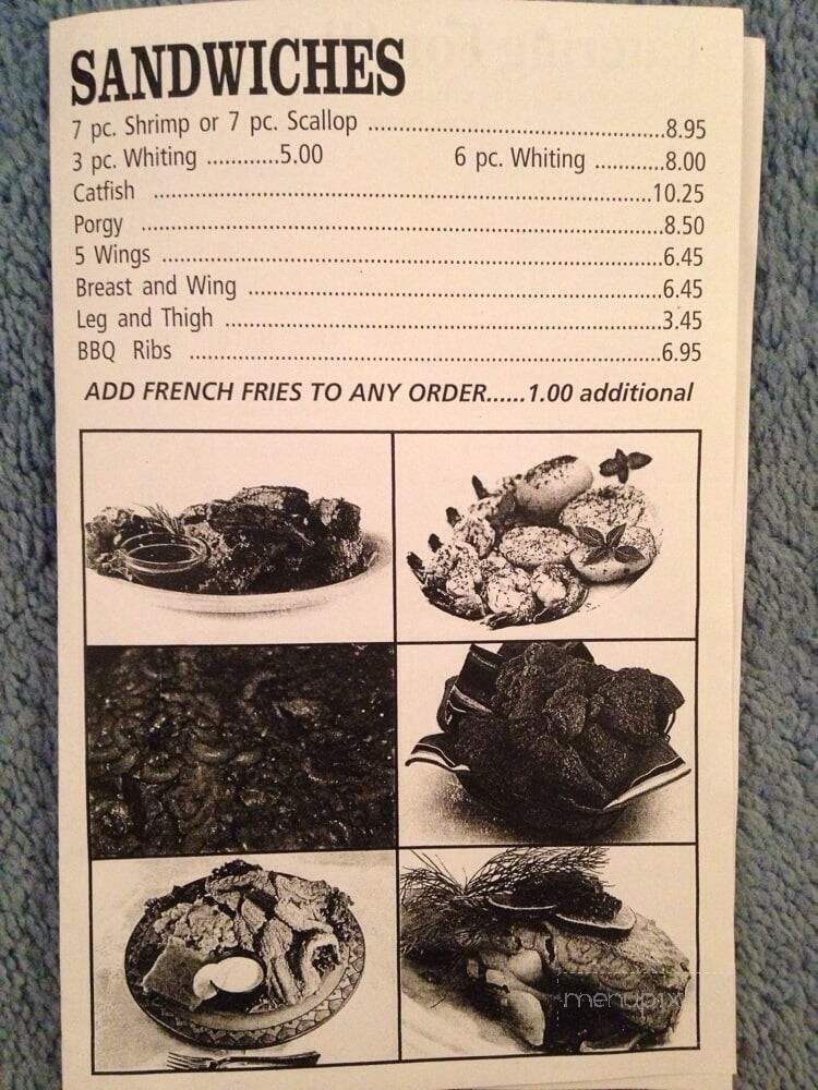 Two Fish and Five Loaves - Union, NJ menu_pic