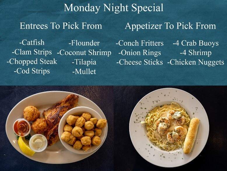 Charlie's Fish House Restaurant & Seafood Market - Crystal River, FL menu_pic