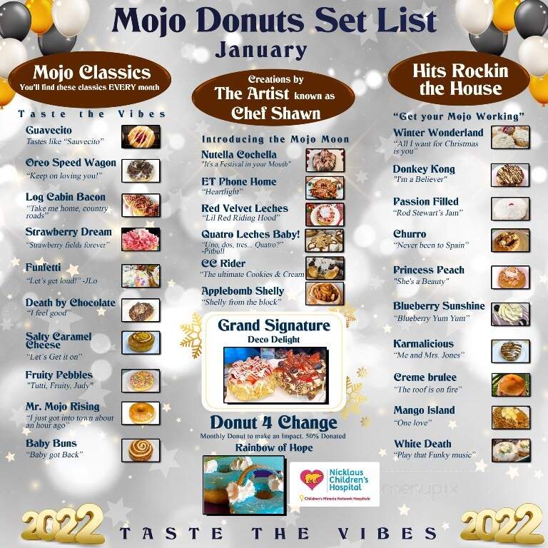 Mojo Donuts - Pembroke Pines, FL menu_pic