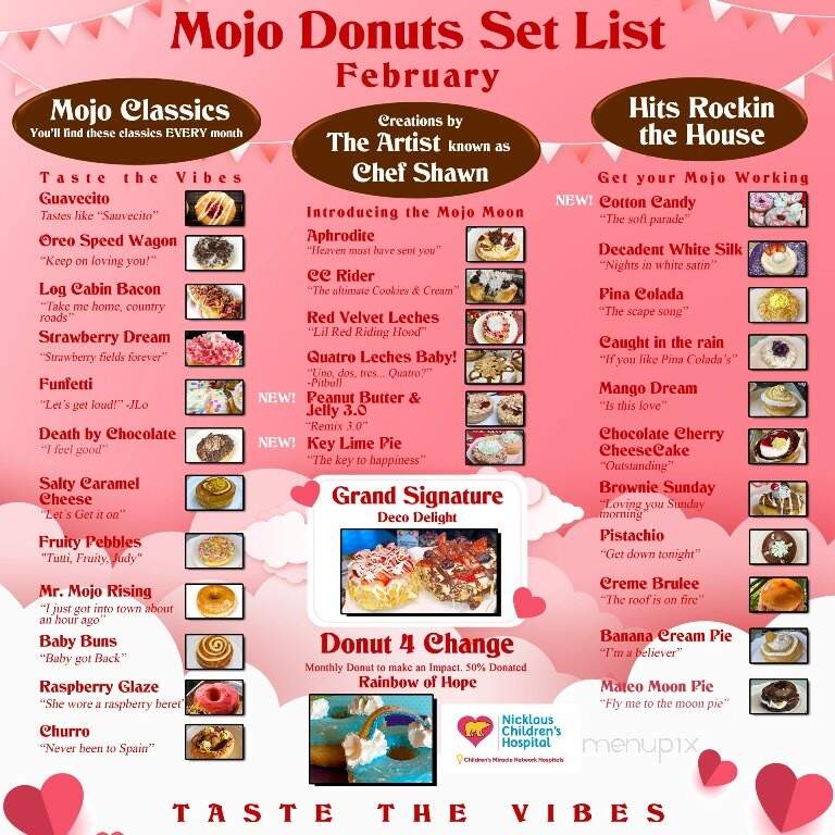 Mojo Donuts - Pembroke Pines, FL menu_pic