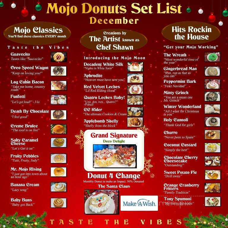 Mojo Donuts - Pembroke Pines, FL menu_pic
