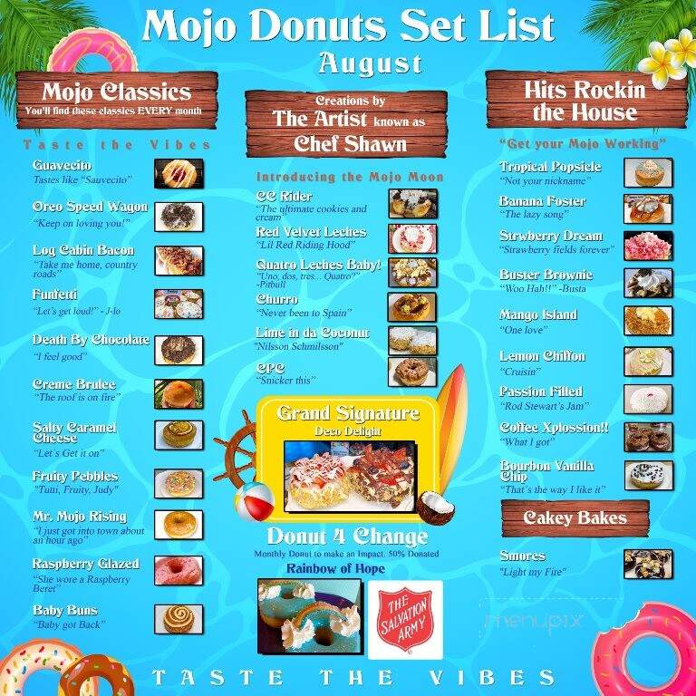 Mojo Donuts - Pembroke Pines, FL menu_pic