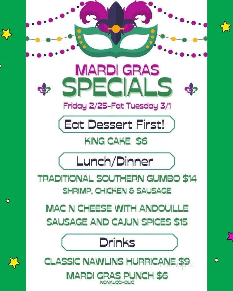 Blue Willow Restaurant - Tucson, AZ menu_pic