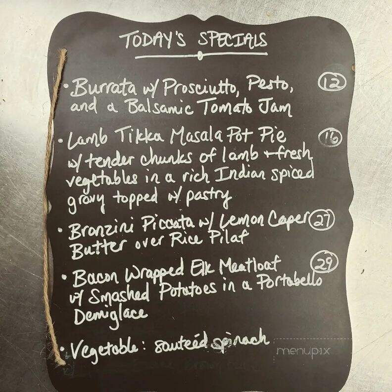 The Blind Mule - Brevard, NC menu_pic