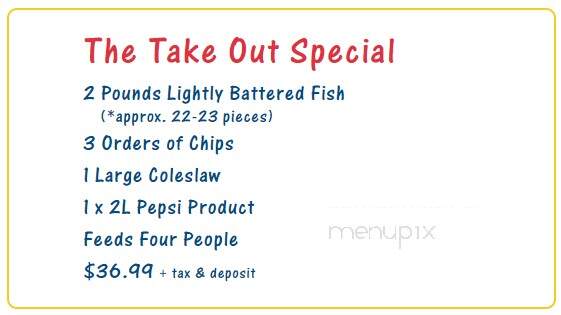 C-Lovers Fish & Chips - Langley, BC menu_pic