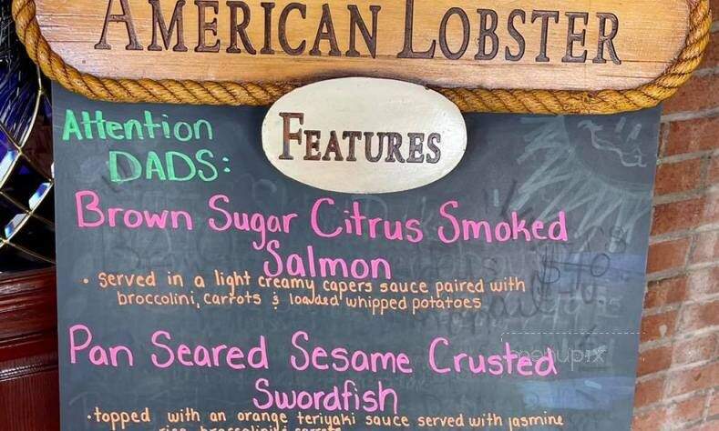 American Lobster - Wind Gap, PA menu_pic