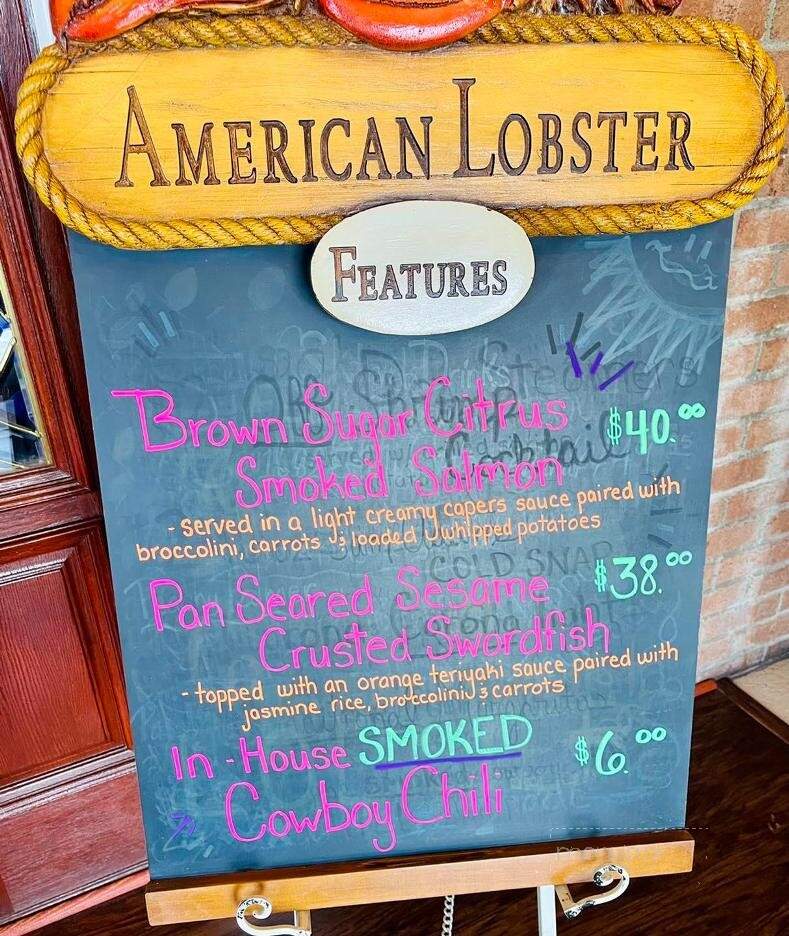 American Lobster - Wind Gap, PA menu_pic