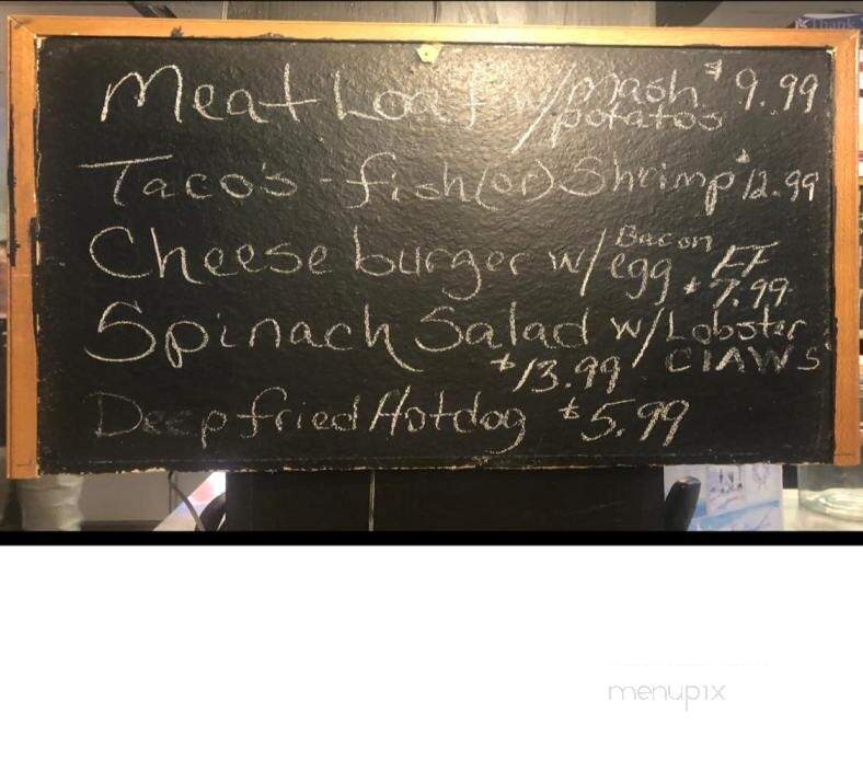 Kevin's Corner Kafe - Leonardtown, MD menu_pic