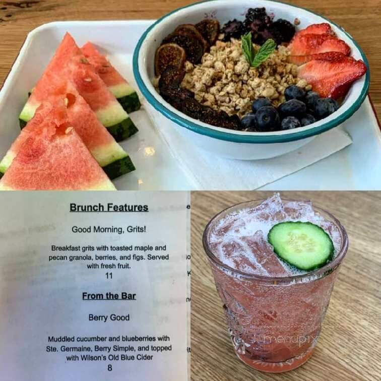 Cornbred - Ames, IA menu_pic