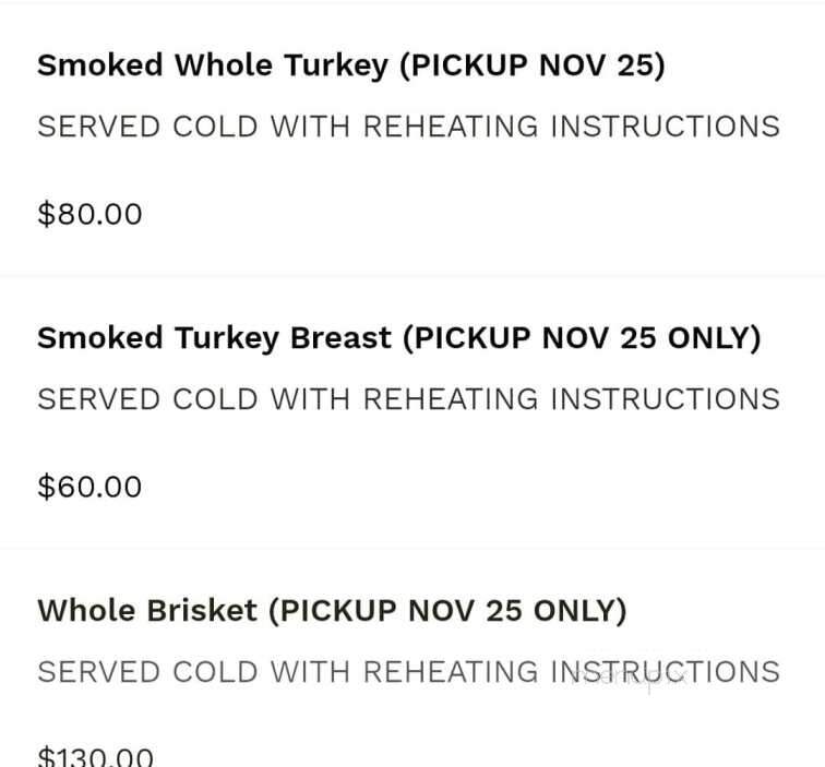 Cornbred - Ames, IA menu_pic