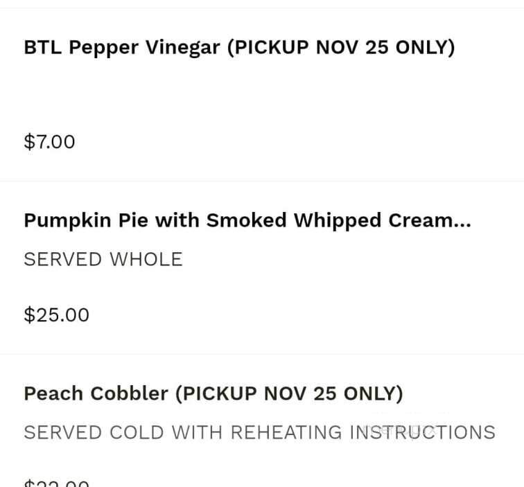 Cornbred - Ames, IA menu_pic