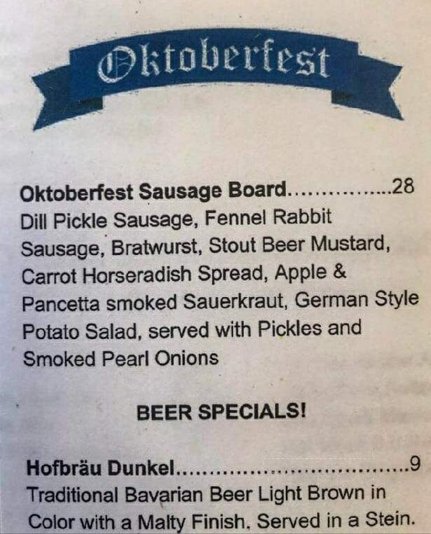 Cornbred - Ames, IA menu_pic