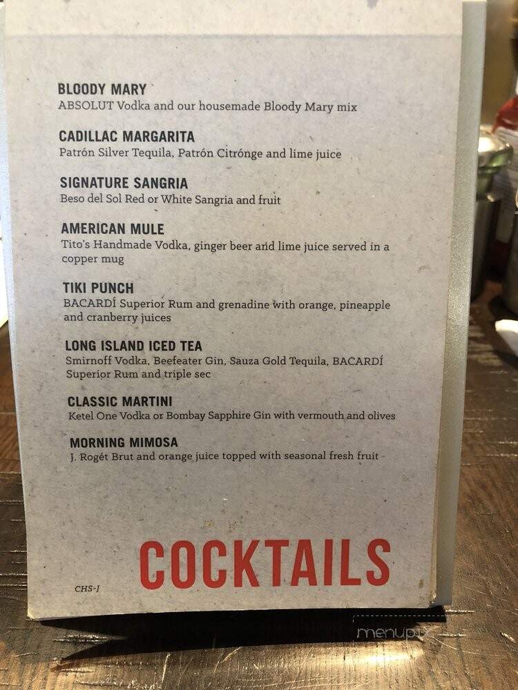 Jack Nicklaus Golden Bear Grill - Charleston, SC menu_pic