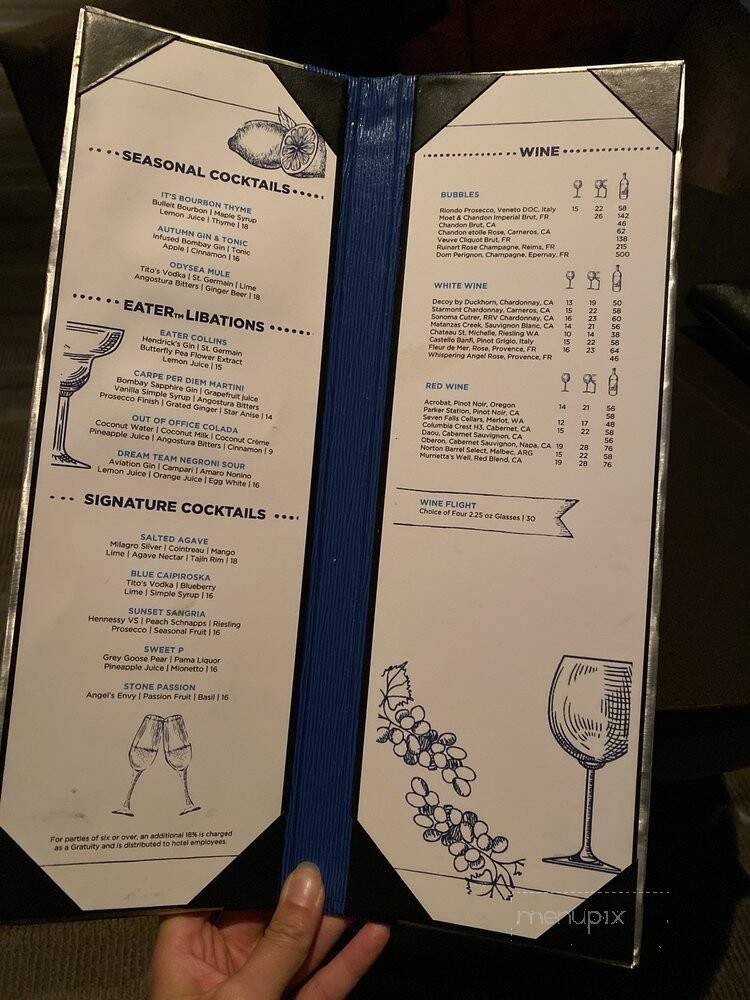 Odysea - San Diego, CA menu_pic