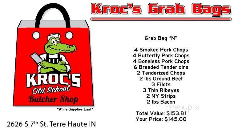Kroc's Butcher Shop - Farmersburg, IN