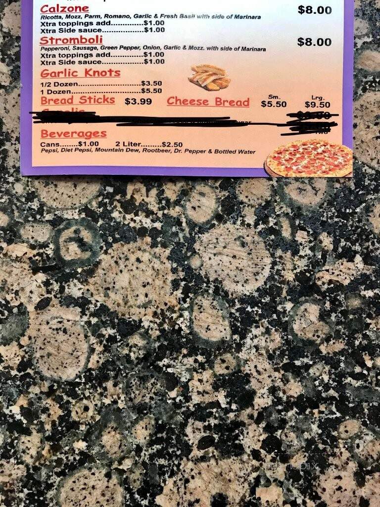 Monster's Pizza - Floral City, FL menu_pic