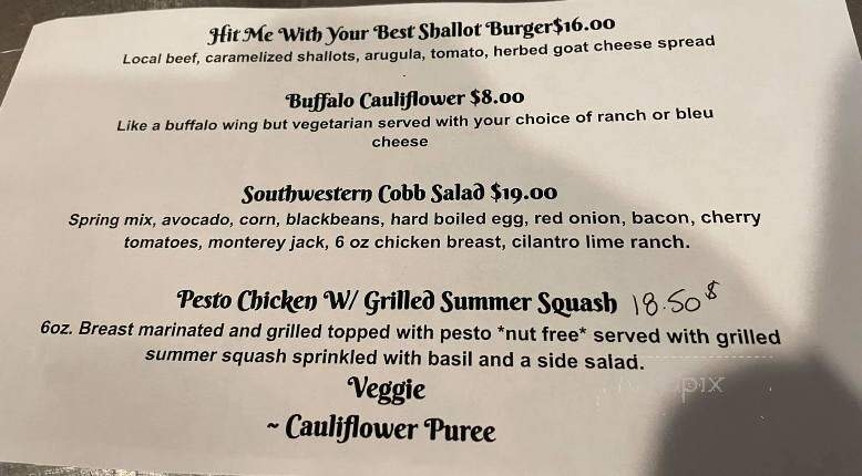 Brookside Pub - Hampton, NY menu_pic