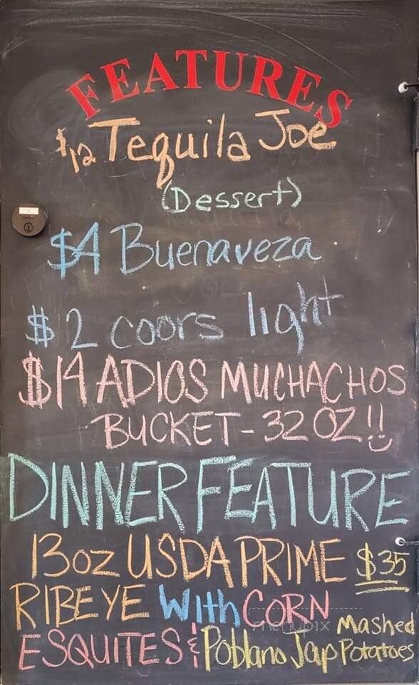 Roca Roja Cantina - North Myrtle Beach, SC menu_pic