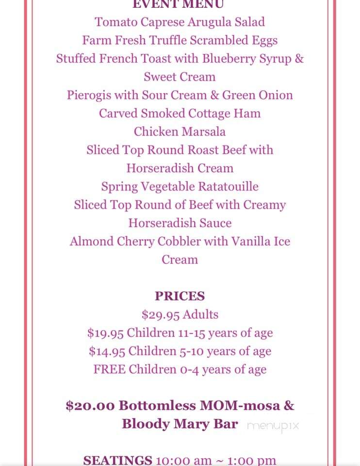 The Farmer. The Butcher. The Chef. - Austinburg, OH menu_pic