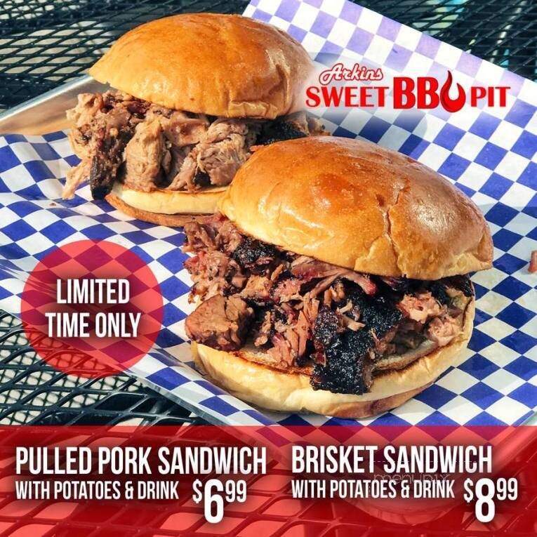 Arkin's Sweet BBQ Pit - Southfield, MI menu_pic