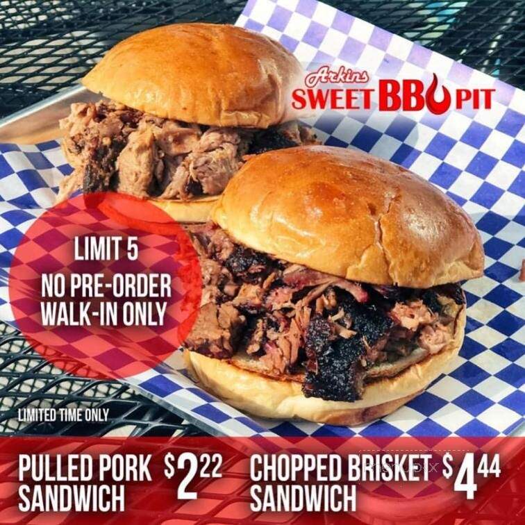 Arkin's Sweet BBQ Pit - Southfield, MI menu_pic