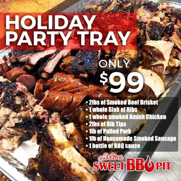Arkin's Sweet BBQ Pit - Southfield, MI menu_pic
