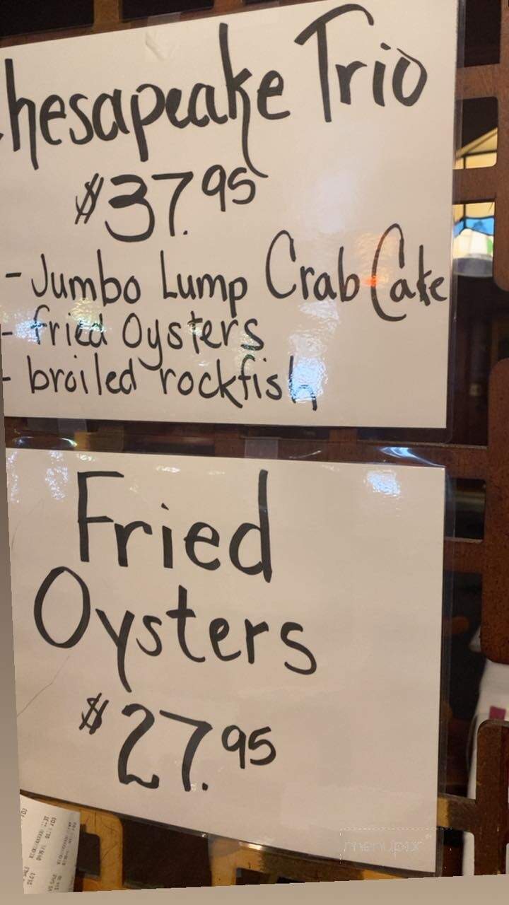 Edgewater Restaurant - Edgewater, MD menu_pic