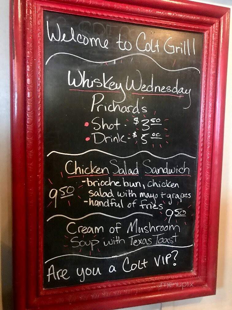 Colt Grill, Bbq & Spirits - Prescott Valley, AZ menu_pic
