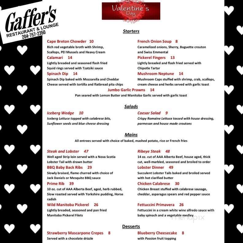 Gaffer's Restaurant & Lounge - Lockport, MB