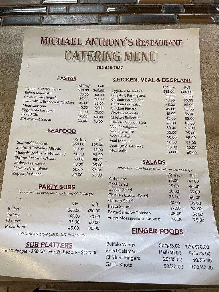 Michael Anthony's Pizza - Homosassa, FL