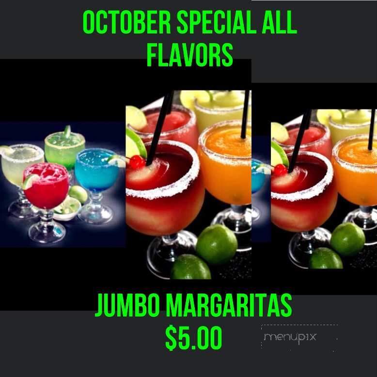 Los Mariachis - Xenia, OH menu_pic