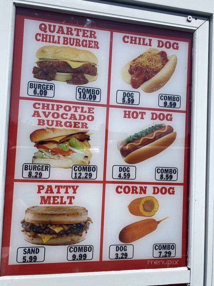 Fred's Old Fashioned Burgers - Alpine, CA menu_pic