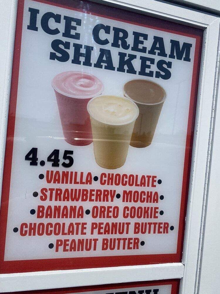Fred's Old Fashioned Burgers - Alpine, CA menu_pic