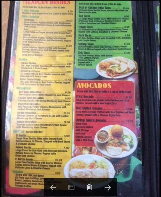 Los Comales Mexican Restaurant - Rockport, TX menu_pic